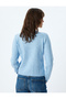 Blue Women's Basic Sweater - 4
