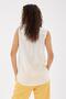 Sleeveless Shirt Ecru - 2