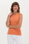 Women's Brick Crew Neck Sleeveless T-Shirt 50266320-Vr031