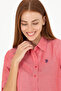 Women's Red Long Sleeve Basic Shirt 50266361-Vr030 - 2