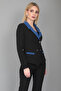 Garnished Jacket-indigo - 2