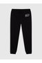 Women's Black Logo Jogger Fleece Sweatpants - 6