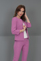 Zero Collar Plain Short Jacket - Lilac - 1015100 - 4