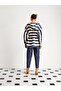 Hooded Elastic Waist Denim Jacket - 4
