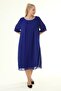 Plus Size Chiffon Dress 10A-1860 - 3