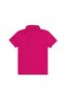 Girl's Fuchsia Polo Neck Basic T-Shirt 50283286-Vr023 - 3