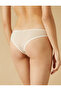 Women's Ecru Lace Panties 1YLK36746MK - 4