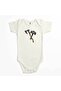 God of War Ragnarok Kratos Weapon Ecru Color Baby Bodysuit
