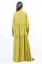 Prive Women's Base 100% Viscose Oil Green Maxi Length Summer Dress - 3
