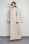 Women's Ashley Stone Hair Braided Knitwear Long Dress - 4