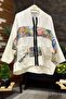 Zippered Patterned Aerobin Jacket