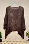 Washable Pocketed Casual Mesh Organic Knitwear Blouse - 2