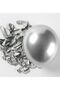12 Inch Helium a Compatible Chrome Silver Balloon - 10 Pieces