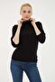 Flexible Turtleneck Sweater Black