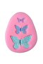Butterfly Patterned Candy Plasticine Soap Candle Scented Stone Epoxy Mold Pastry Chocolate Ice Mold - 4