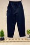 Combed Cotton Trousers with Parachute Pockets - 2
