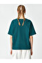 Printed T-Shirt Crew Neck Short Sleeve - 4