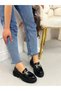 Black Patent Leather (Mpossible) Chain Detail Women's Loafer - 4