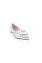 Fb-15-23y Women's Ballerinas with Crystal Square Buckle - 2