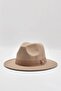 Women's Tan Hat Trend Trilby Cowboy Fedora Hat