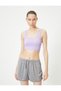 Corded Slim Fit Sports Undershirt - Half Seamless and Capless - 3