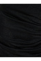 One Shoulder Mini Evening Dress Glittery Sleeveless Draped Slim Fit - 6