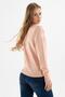 V-Neck Sweater Powder - 4