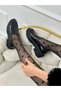 Black Patent Leather Women's Loafer - 5
