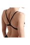 Multi Stripes Swimsuitalylace Back Women's Swimmer Swimsuit 007158560 - 4
