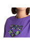 Fun Planet Kadın Mor Günlük Stil T-shirt 007537900 - 4