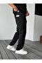 Black Stitched Baggy Jean Ke-563 - 5