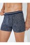 Cotton 3-Piece Boxer Set - Abstract Printed and Multicolored - 5