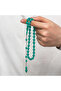 Pressed Amber Prayer Beads - 4