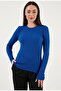 Crew Neck Sweater Cobalt Blue