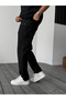Black Stitched Baggy Jean Ke-563 - 6