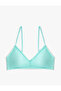 Textured Bralet Bikini Top with Back Clasp