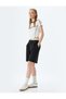 Crop T-Shirt Slogan Printed Bias Crew Neck Short Sleeve Cotton Slim Fit - 3