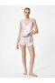 Satin Pajama Top with Thin Straps
