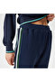 Women's Slim Fit Color Blocked Navy Blue Sweatpants - 5