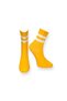 4-Piece Patterned Unisex Flexible Moisturizing Cotton Socks - 5