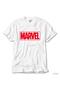 Marvel Logo White T-Shirt