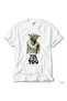 Star Wars Yoda May the Force Be with You White T-Shirt