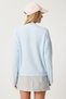 Women's Baby Blue Pearl Embroidered Knitwear Sweater Mx00171 - 5