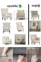 Lycra Seat Cover Set 3 2 1 1 Seat Cover Set Home Textile Product - 6
