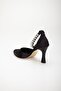 satin high heels - 4