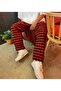 بنطال رياضي سفلي منقوش بمربعات RELAX للجنسين RE7EDI - 2