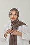 Tree Bark Luxury Combed Cotton Shawl - Women's Hijab Jersey Hijab Lycra Shawl - 3