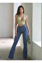 Linda Medium Blue Spanish High Waist Spanish Jeans (PACKER) - 2