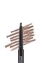 Eyebrow Pencil & Brush - Angled Brow Pencil Brown8690604572052 - 3