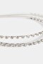 Double Row Stone Evening Dress Crown - 4
